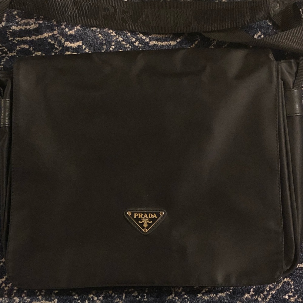 A Prada laptop/book bag - Picture 2 of 7